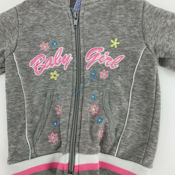 Double Trouble Girls Hoodie Sz 18 Mth - Picture 2 of 5
